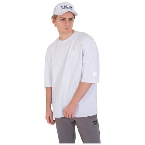 Holografic Logo Oversize Maglietta (bianco | L /xl) - Foto 4