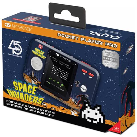 Pocket Player Pro Space Invaders Portable Gaming System - Foto 3
