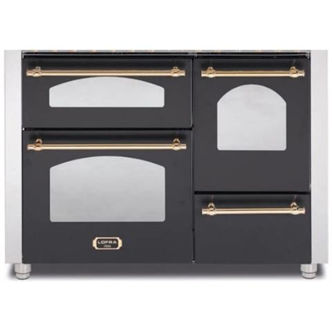 Cucina Elettrica RNMT116MFET+SMFT / 2AE0 7 Fuochi a Gas Forno Elettrico Multifunzione Termoventilato Dimensioni 110 x 60 cm Colore Nero Serie Dolcevita - Foto 3