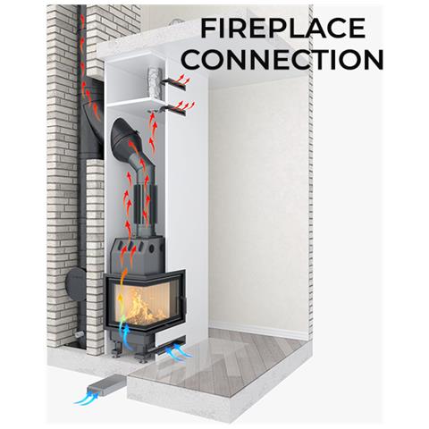 Inserto Stufa A Legna - W17-16,1 Kw Panorama - Foto 2