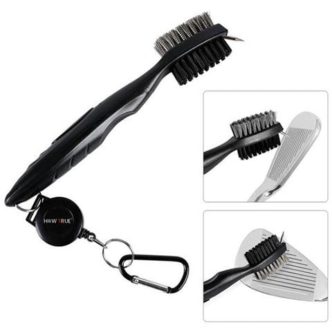 Spazzola Per Mazze Da Golf E Pulitore Per Scanalature Black - Foto 1