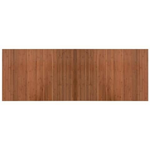 Tappeto Rettangolare Marrone 70x200 Cm In Bambù - Foto 2
