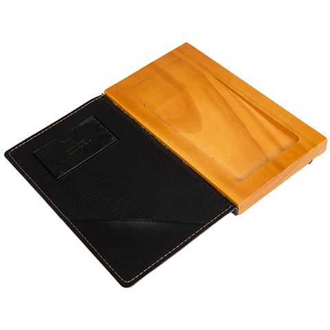 MC-DBBP-BL Pelle, Legno Nero, Legno 1 pz - Foto 2