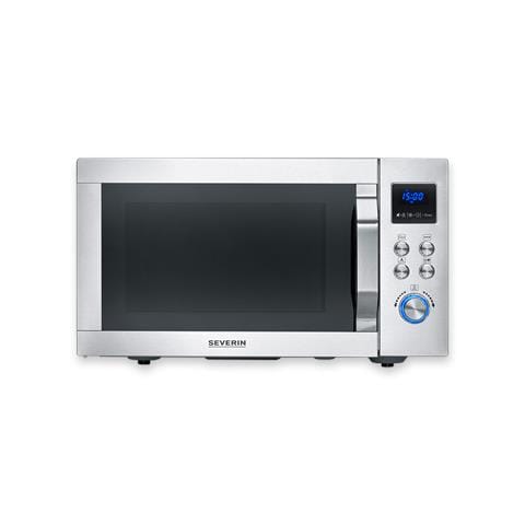 MW 7918 Forno Microonde con Grill Capacità 25 Litri Potenza 900 Watt Colore Argento - Foto 1