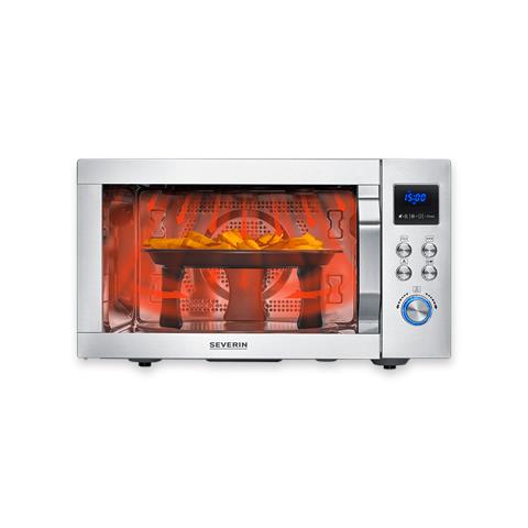 MW 7918 Forno Microonde con Grill Capacità 25 Litri Potenza 900 Watt Colore Argento - Foto 4