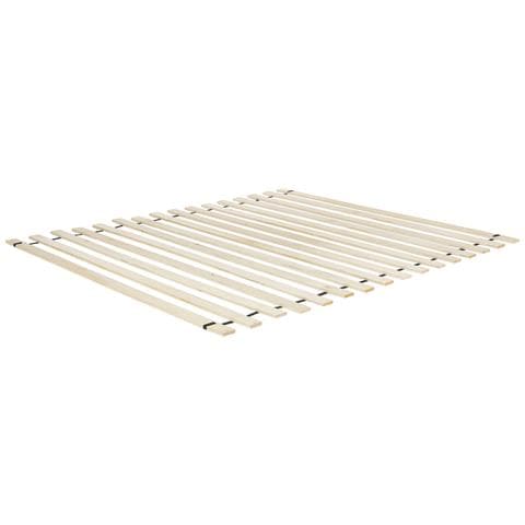 Letto Tessuto Linards 180 X 200 Cm Bianco Sporco - Foto 2