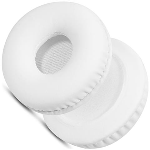 Cuscinetti Auricolari Di Ricambio Per Cuffie Sony Wh-ch520 - Tessuto In Seta Di Ghiaccio (7 Cm) White - Foto 2