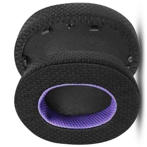 Cuscinetti Auricolari Di Ricambio Per Cuffie Sony Wh-1000xm5 - Nero /viola Mesh - Foto 4