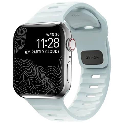 Fascia Sportiva Per Apple Watch 38/40/41/42 Mm, Blu - Foto 1