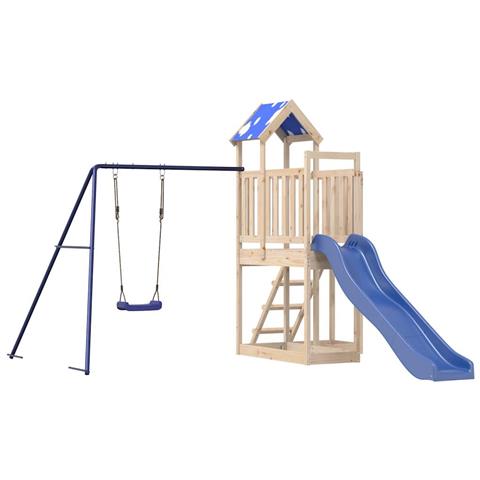 Set Da Gioco Da Esterno In Legno Massello Di Pino - Foto 2