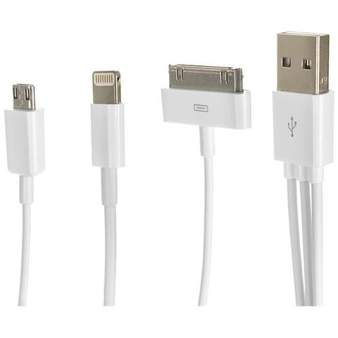 Cale Multiplo Usb2.0 Universale 20x1x1 Cm. Colore Bianco - Foto 2