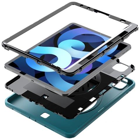 Custodia Protettiva Per Ipad Pro 11 Con Manico - Elegante E Funzionale In Blu - Foto 2