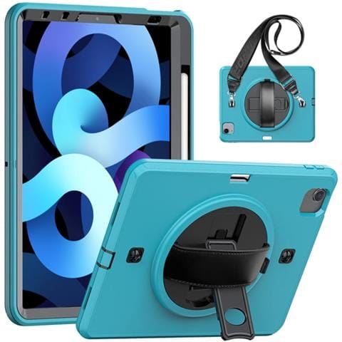Custodia Protettiva Per Ipad Pro 11 Con Manico - Elegante E Funzionale In Blu - Foto 1
