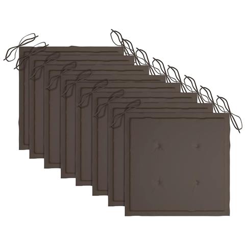 Sedie Da Giardino Pieghevoli 8 Pz Con Cuscini Massello Acacia - Foto 8