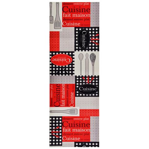 Lusso Casadino -  Tappetino Da Cucina Lavabile Cuisine 45x150 Cm - Foto 2