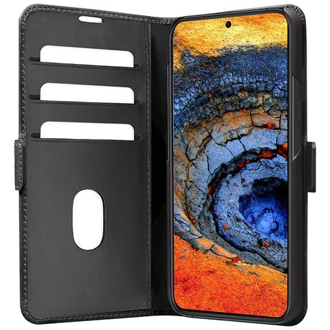 Custodia A Portafoglio Per Galaxy A56 Funzione Stand Ultra Resistente, Nero - Foto 4