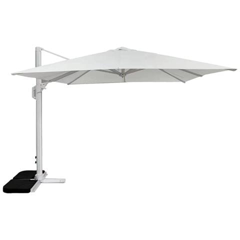 Drax - Ombrellone 3x4 M Con Palo Laterale E Telo In Nylon - Foto 1