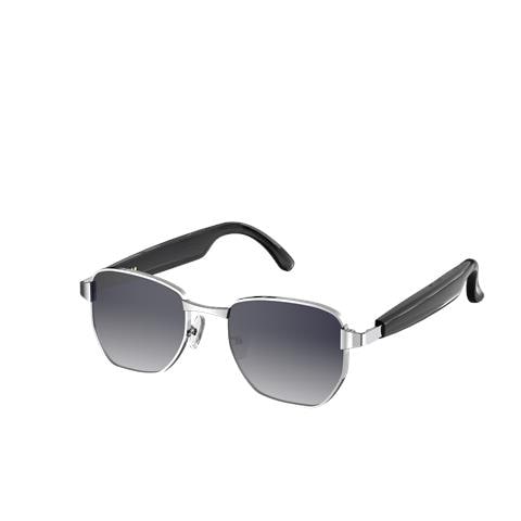 Occhiali Bluetooth Intelligenti - Esperienza Audio E Visiva Silver - Foto 1