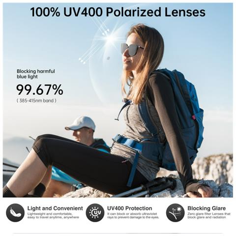 Occhiali Bluetooth Intelligenti - Esperienza Audio E Visiva Silver - Foto 6