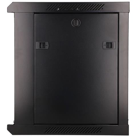 Extralink Armadio per montaggio su rack 9U 600x450 Nero montaggio a parete, Da parete, 9U, 45 kg, Lucchetti, Griglie, Nero - Foto 6