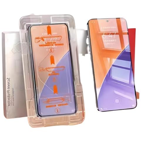 Pellicola Temperata Per Xiaomi 12t Pro Con Applicatore Senza Polvere - Foto 5