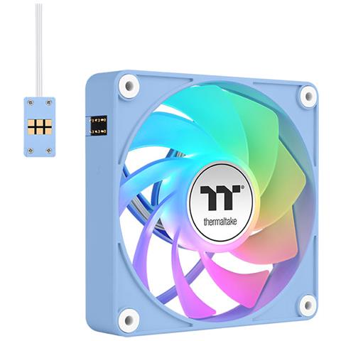 CL-F198-PL12BU-A sistema di raffreddamento per computer Case per computer Ventilatore 12 cm Blu 3 pz - Foto 1