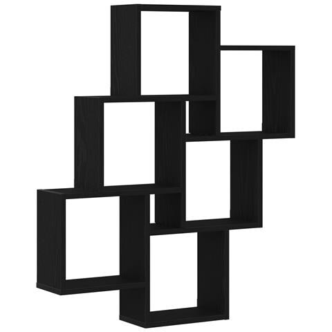 Armadio a muro  Nero Rovere 78x15x92 cm in legno ingegnerizzato - Foto 1