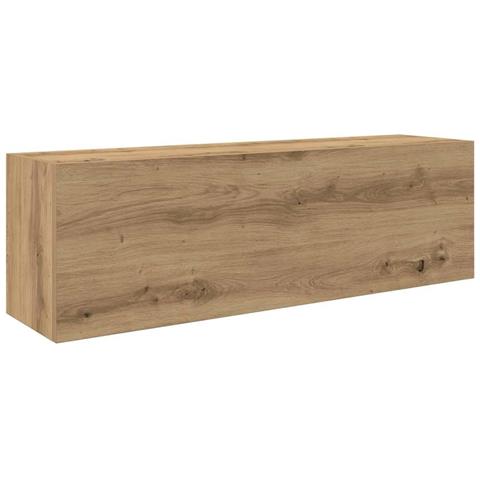 Mobiletto da Bagno Rovere Artigianale 100x25x30 cm Truciolato - Foto 1