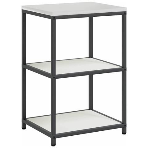 Mensola per il deposito in cucina Bianco Acciaio - Foto 1