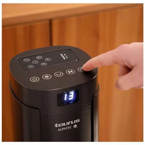 Ventilatore A Torre Nero Da 50 W A 4 Velocità - Fa009d - Foto 5