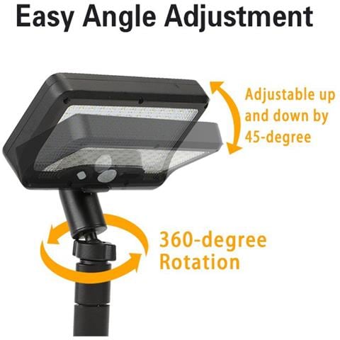 Set Da 4 Luci Solari A Led Per Vialetti Con 3 Temperature Di Colore E Sensore Di Movimento - Foto 5