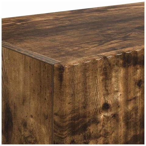 Mobile TV da parete Rovere fumé 60 x 31 x 29.5 cm - Foto 9