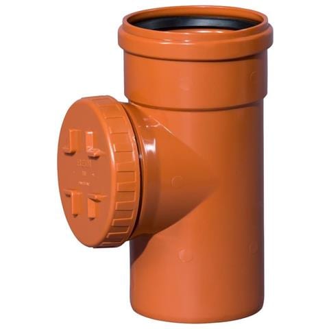 Tubo Di Pulizia Kg Dn 200 Con Coperchio  Soluzione Per Scarico - Foto 1