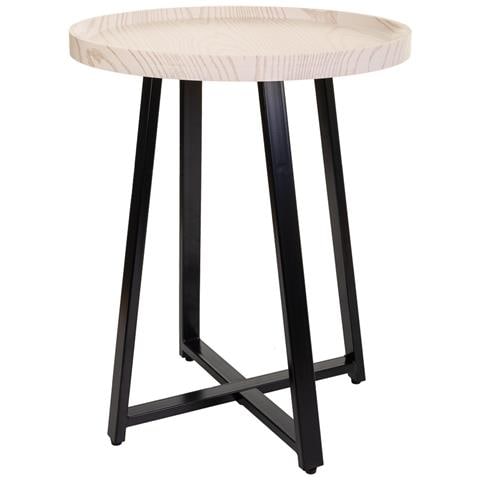 Tavolino In Metallo Nero D45x57h - Foto 1