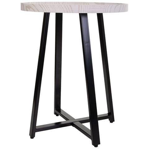 Tavolino In Metallo Nero D45x57h - Foto 2