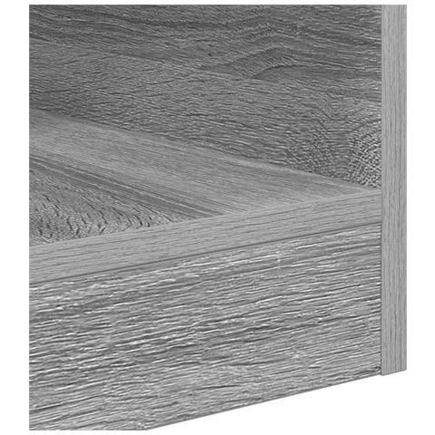 Tavolino Grigio Sonoma 40,5 x 40 x 45 cm Legno multistrato - Foto 9