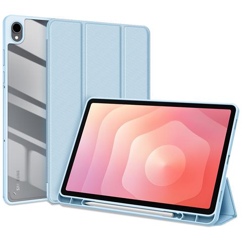 Cover per Galaxy Tab S11 - Pelle /PU, Blu - Foto 1