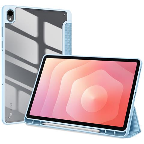 Cover per Galaxy Tab S11 - Pelle /PU, Blu - Foto 4