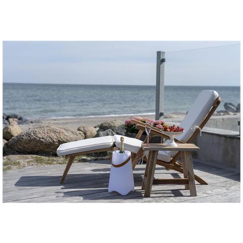 Cuscino Per Sdraio Arrecife-bianco-cotone-197x55x5 Cm - Foto 7