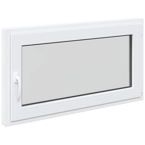 Finestra per Soffitta RISOR 110 x 70 cm PVC e Vetro Bianco - Foto 1