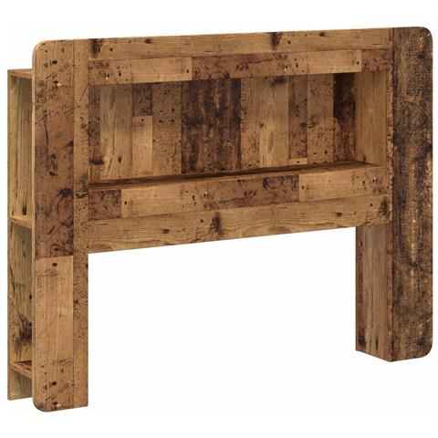 Testata del letto Legno antico Legno ingegnerizzato - Foto 1