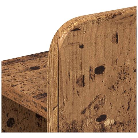 Testata del letto Legno antico Legno ingegnerizzato - Foto 8