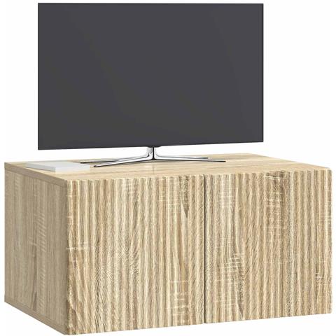 Mobile Porta TV da Muro Rovere Sonoma 59,5 x 41 x 30 cm - Foto 2
