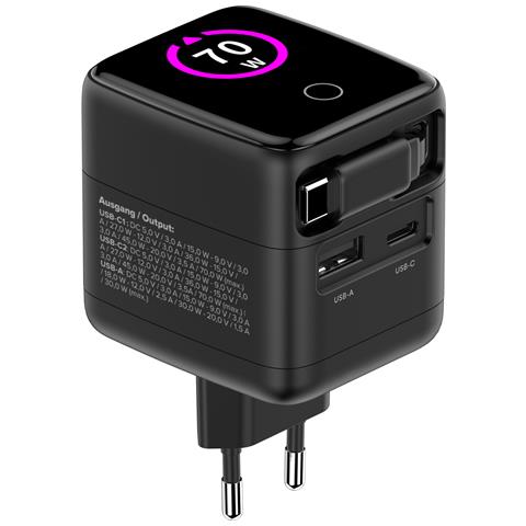 31507R Caricabatterie per dispositivi mobili Universale Nero AC Ricarica rapida Interno - Foto 9