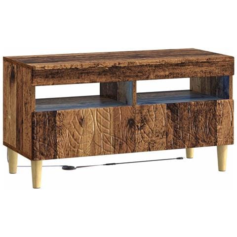 Mobile TV LED Legno antico Legno ingegnerizzato - Foto 1