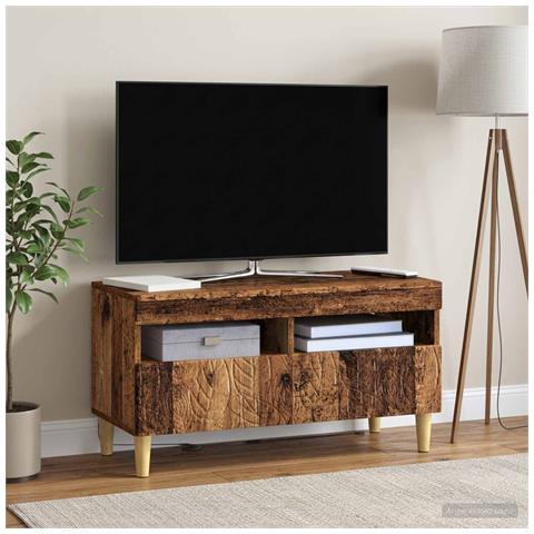 Mobile TV LED Legno antico Legno ingegnerizzato - Foto 2