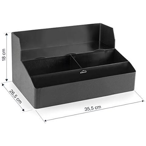 62281 Organizer per accessori da caffè, in plastica, 35,5 x 26,5 cm - Foto 3