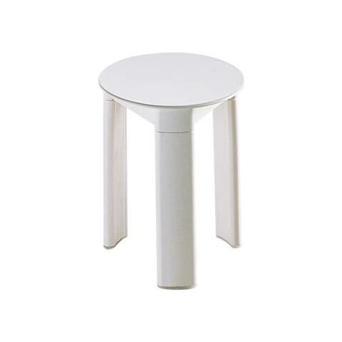 Sgabello Zona Bagno Modello Trio 2072, In Propylux, Ø33,2x40,5 Cm - Foto 2