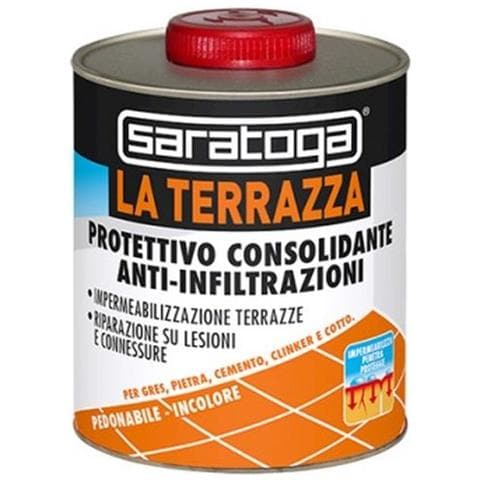 Protettivo Consolidante Anti-Infiltrazioni Per Balconi E Terrazze, 1 Lt - Foto 2