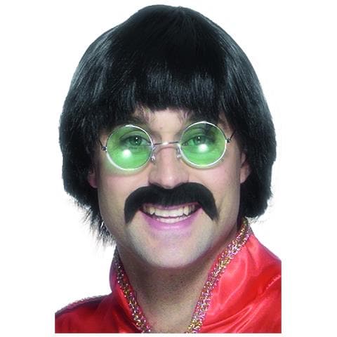 Parrucca Corta Da Uomo Anni '70 Taglia Unica - Foto 1